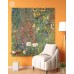 Vlámský gobelín tapiserie  -  Flower Garden II by Gustav Klimt 